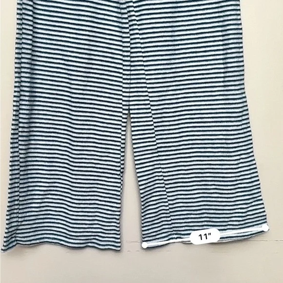 ZARA Striped Wide Leg Pants Co-ord Size Medium - Picture 10 of 11